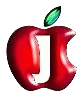 Alfabetten Appels 2 Letter J