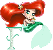 Ariel Alfabetten Letter F