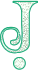Ariel Alfabetten Letter J