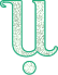 Ariel Alfabetten Letter U