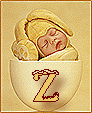 Alfabetten Baby 11 Letter Z,