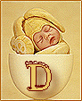 Alfabetten Baby 11 Letter D,
