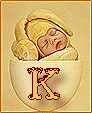 Alfabetten Baby 11 Letter K,