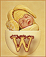 Alfabetten Baby 11 Letter W,