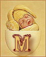 Alfabetten Baby 11 Letter M,