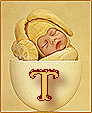 Alfabetten Baby 11 Letter T,