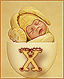 Alfabetten Baby 11 Letter X,
