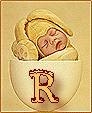 Alfabetten Baby 11 Letter R,