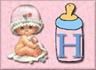 Alfabetten Baby 12 Letter H