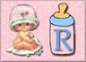 Alfabetten Baby 12 Letter R