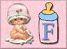 Alfabetten Baby 12 Letter F