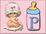 Alfabetten Baby 12 Letter P