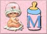Alfabetten Baby 12 Letter M