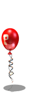 Alfabetten Ballon 4 Letter P
