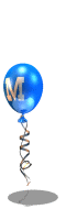 Alfabetten Ballon 5 Letter M