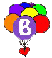 Alfabetten Ballon 6 