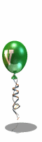 Alfabetten Ballon groen 