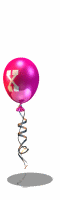 Alfabetten Ballon roze 