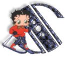 Alfabetten Betty boop 10 