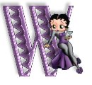 Alfabetten Betty boop 10 