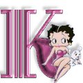 Alfabetten Betty boop 10 