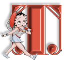 Alfabetten Betty boop 10 