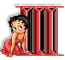 Alfabetten Betty boop 10 