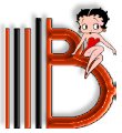 Alfabetten Betty boop 10 