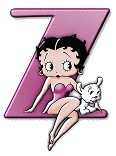 Alfabetten Betty boop 12 