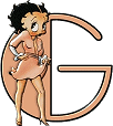 Alfabetten Betty boop 12 