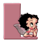 Alfabetten Betty boop 12 