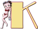 Alfabetten Betty boop 12 