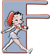 Alfabetten Betty boop 12 