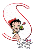 Alfabetten Betty boop 12 