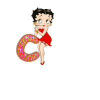 Alfabetten Betty boop 14 