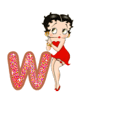 Alfabetten Betty boop 14 