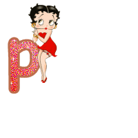 Alfabetten Betty boop 14 