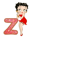 Alfabetten Betty boop 14 