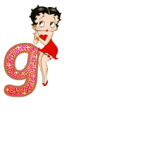 Alfabetten Betty boop 14 