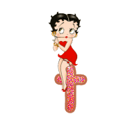 Alfabetten Betty boop 14 