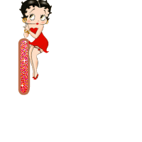 Alfabetten Betty boop 14 