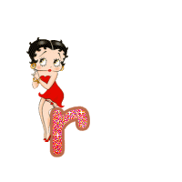 Alfabetten Betty boop 14 