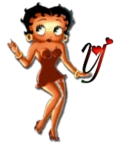 Alfabetten Betty boop 15 