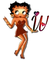 Alfabetten Betty boop 15 