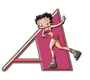 Alfabetten Betty boop 3 