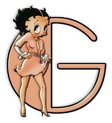 Alfabetten Betty boop 3 