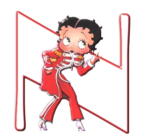 Alfabetten Betty boop 3 