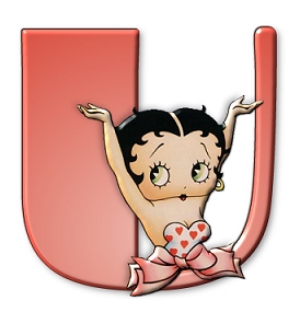 Alfabetten Betty boop 3 