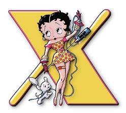 Alfabetten Betty boop 3 