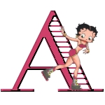 Alfabetten Betty boop 4 